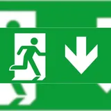 CEAG Notlichtsysteme Piktogrammscheibe 1-seitig 40071354132