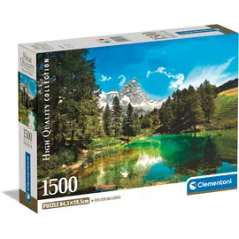 CLEMENTONI 1500 EL. Compact Blue Lake [Puzzle]