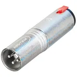 Neutrik NA3MJ XLR-Adapter XLR-Stecker - Klinkenbuchse 6.35mm Stereo 1St.