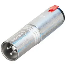 Neutrik NA3MJ XLR-Adapter XLR-Stecker - Klinkenbuchse 6.35mm Stereo 1St.