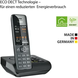 Gigaset Comfort 520A Trio titan/schwarz