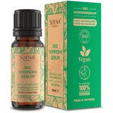 BIO Wimpernserum • 100% Natürlich • Wachstum Testsieger 2025 • Wimpern Wachstumsserum ohne Hormone mit 6 BIO Ölen • Lash Serum gegen Wimpernausfall • Längere, dichtere & vollere Wimpern • Öl Kosmetik
