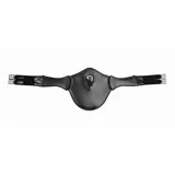 Waldhausen Ledersattelgurt Elastik mit Bauchlatz 140 cm Braun