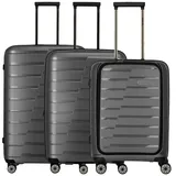 Travelite Air Base Koffer-Set 3-tlg. anthrazit