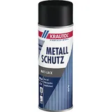 KRAUTOL Sprühlack Metallschutz seidenmatt schwarz, 0,4 l