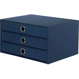 RÖSSLER S.O.H.O. Schubladenbox 343 x 250 x 185 mm 1-tlg. navy