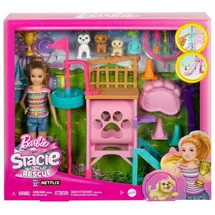 Barbie Stacie Hündchenspielplatz-Spielset (HRM10)