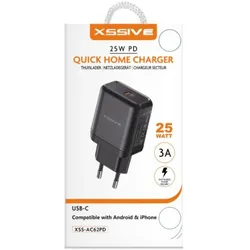 25W PD Fast Charge Typ-C Schnell-Ladegerät Netzladegerät