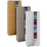 VCM Kleiderschrank Holz Kleiderschrank Vandol Drehtüren 70 x 40 cm) 2 Jahre Gewährleistung - mind. 14 Tage Rückgaberecht - Weiß