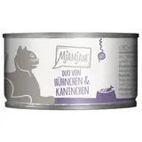 MjAMjAM – DUO 100g MjAMjAM Katze Sparpaket 12x100g DUO Hühnchen und Kaninchen mit Kürbi