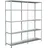 SCHULTE Regalwelt Schulte Set 1 Steckregal und 1 Anbauregal Weiß 200 cm x 180 cm x 50 cm