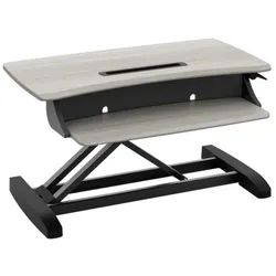 Ergotron WorkFit-Z-Mini Steh-Sitz-Arbeitsplatz bis 24Zoll
