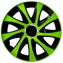 NRM Radkappen »Drift Extra«, 14 in Zoll, Radkappen 14 Zoll 4er Set grün