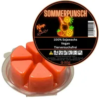 WonderWax Duftwachs WonderWax® Duftwachs Kreis 6 pcs Neon (Sommerpunsch), Duftrichtung: Sommerpunsch