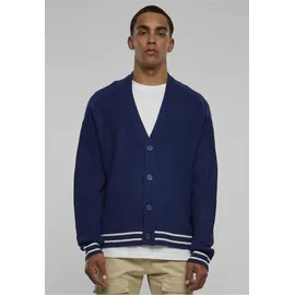 URBAN CLASSICS Sporty Box Strickjacke Space Blue L