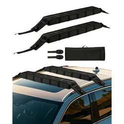 VEVOR Weiche Dachgepäckträgerpolster Kajak Surfbrett Dachträgerpolster 838mm