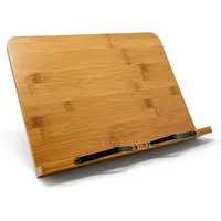 Joeji's Kitchen Buchständer Holz - Bücher Halter & Tablet