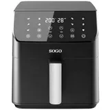 SOGO Human Technology FRE-SS-10890 Heißluft-Fritteuse 1700W Überhitzungsschutz, Timerfunktion, mit