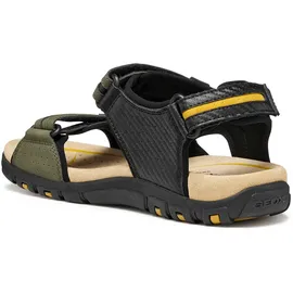 GEOX Strada Herren Grün/Schwarz 40