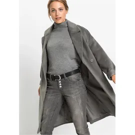bonprix Damengürtel Polyurethan schwarz 110 cm