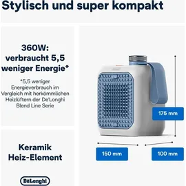 De'Longhi HFX10B03 blau