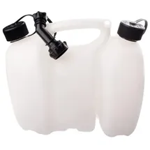 Oregon Kombikanister für Kraftstoff und Kettenöl 6+3 Liter Transparent