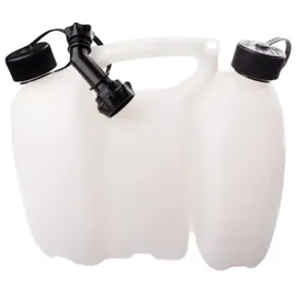 Oregon Kombikanister für Kraftstoff und Kettenöl 6+3 Liter Transparent