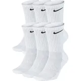 Nike Everyday Cushion Crew 6er Pack weiß/schwarz 38-42