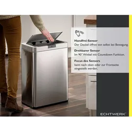 Echtwerk Square 48 l silver