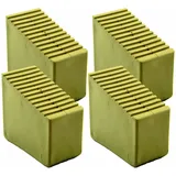 HALBAU Gummifüße Für Holzstehleitern 3-8 Sprossen Kleine Hb40 - 4 St. - Halbau