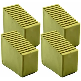 HALBAU Gummifüße Für Holzstehleitern 3-8 Sprossen Kleine Hb40 - 4 St. - Halbau