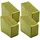 HALBAU Gummifüße Für Holzstehleitern 3-8 Sprossen Kleine Hb40 - 4 St. - Halbau