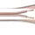 goobay Lautsprecherkabel transparent CCA - Boxenkabel Litzenkabel Subwoofer Kabel / 50m