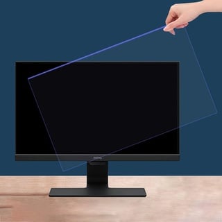 Hängend Anti-Blaulichtfilter für 17-32 Zoll Monitore,Anti Eye Strain,Blockiert Übermäßig Schädliches Blaues Licht & UV Film,für Desktop,Abnehmbar Filter,Premium Anti-Blaulichtfilter und -Schutz