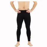 200 Oasis Merino Base Layer Pants Schwarz XL