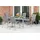 Merxx Amalfi Stapelsessel 56,5 x 77 x 104 cm diamantbraun 2 St.