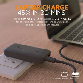 Xtorm TravelPro GaN3 Ultra USB Ladegerät 65W USB-C® Schwarz