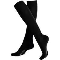 Hudson Kniestrümpfe Relax Cotton 1 Paar Schwarz 39-42