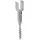 Trutzholm Zaunpfosten 9 x 68,5 cm Silber/Feuerverzinkt