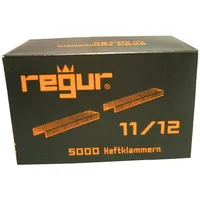 Regur Flachdrahtklammer Typ 1111/12 mm verzinkt VE=5000 Stück