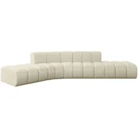altdecor Ecksofa modulares Sofa Solven-L1 - 380x174x70 cm Beige