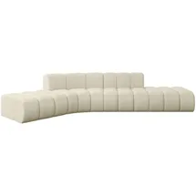 altdecor Ecksofa modulares Sofa Solven-L1 - 380x174x70 cm Beige