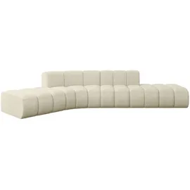 altdecor Ecksofa modulares Sofa Solven-L1 - 380x174x70 cm Beige