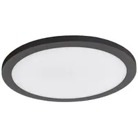 LUCANDE LED-Außendeckenleuchte Malena, Bewegungsmelder IP65