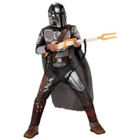 Rubie ́s Kostüm Star Wars - Mandalorianer Kostüm für Kinder, Offizielles Kinderkostüm des Mandalorianers silberfarben 116