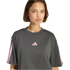 adidas T-Shirt Damen Grau/Blau 34/36