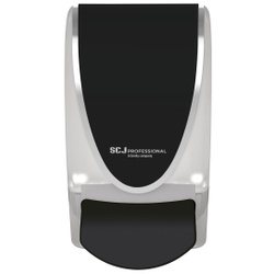 STOKO® Waschraum-Spender, Kunststoffspender für Schaumseife, Farbe: transparent/ schwarz