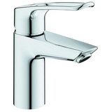 Grohe Eurosmart Einhand-Waschtischbatterie, 1/2, S-Size offener Hebel mit Push-open-Ablaufgarnitur - chrom