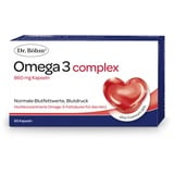 Dr. Böhm Omega 3 complex: Für Herz, Gehirn und normale Blutfettwerte (Triglyceride), mit hochdosierten Omega-3-Fettsäuren & Coenzym Q10, 60 Kapseln