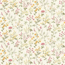 Rasch Selbstklebende Vliestapete »Daisy«, 6,00x0,53m Blumen bunt - weiss | bunt